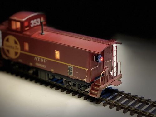 Caboose Lighting with DCC Control and Animation