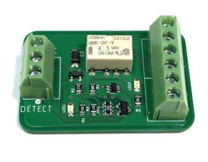 DPDT Relay for Precision Detector