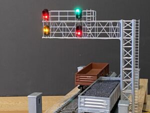 HO Scale Cantilever Signal System (without Signal Bridge)