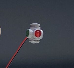 HO Scale Lantern ( 1 Lantern with Red LED )