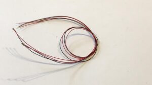 RED end-of-car LEDs, prewired (2) 0603, use for N/HO