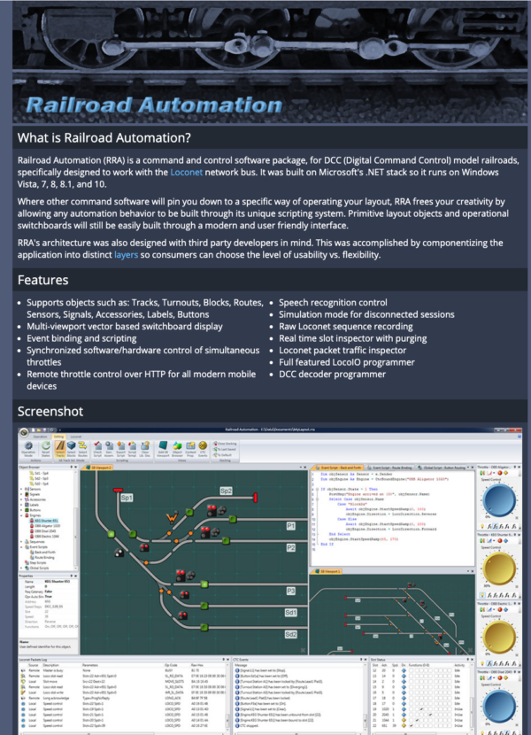 Railroad Automation Signaling, Lighting & Animation