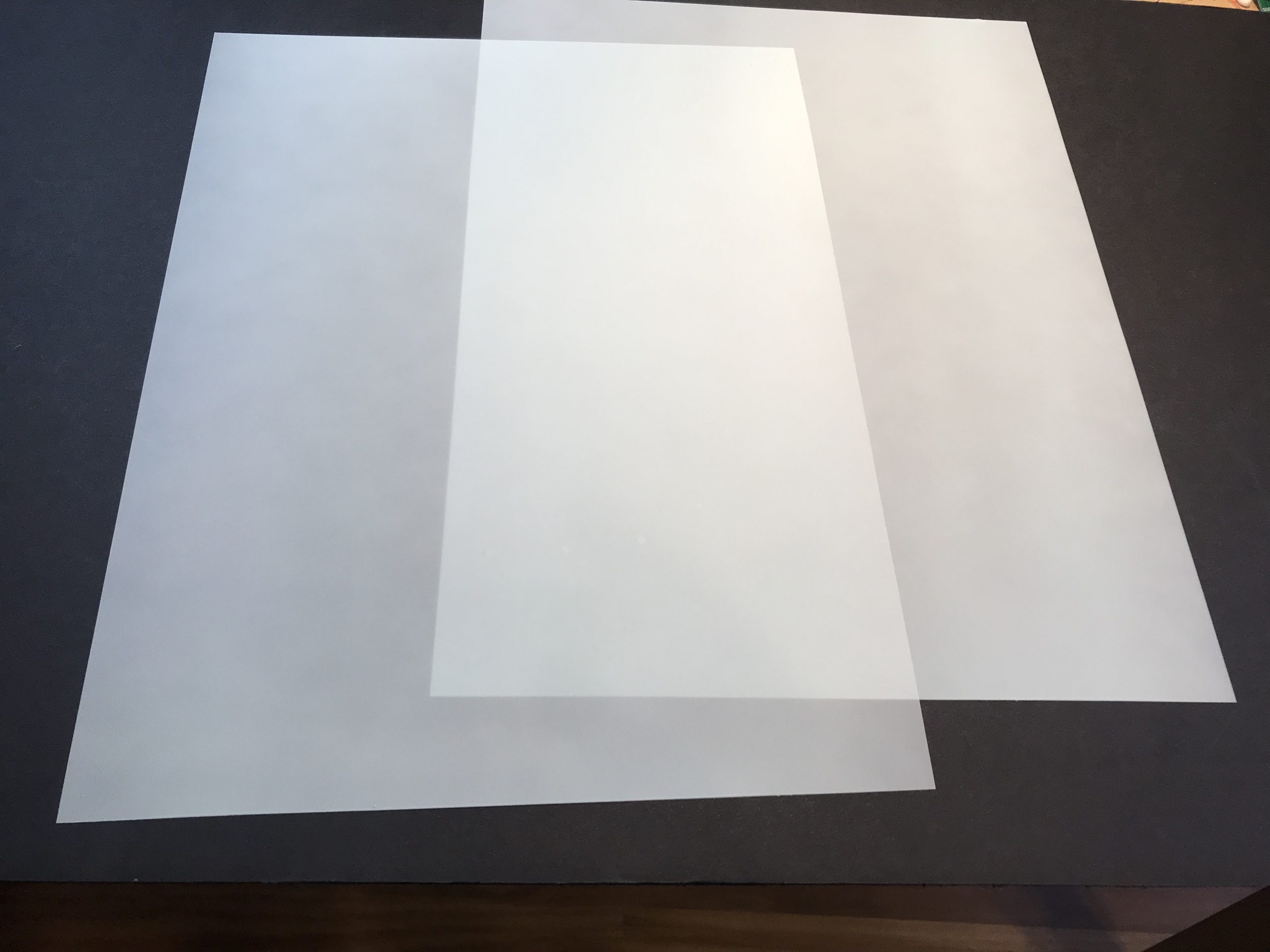 Frosted Glass sheets for N & HO - Signaling, Lighting & Animation