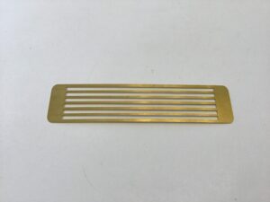 HO Brass  ("floating brass")  2mm Axle pickup Strips (5 per strip)
